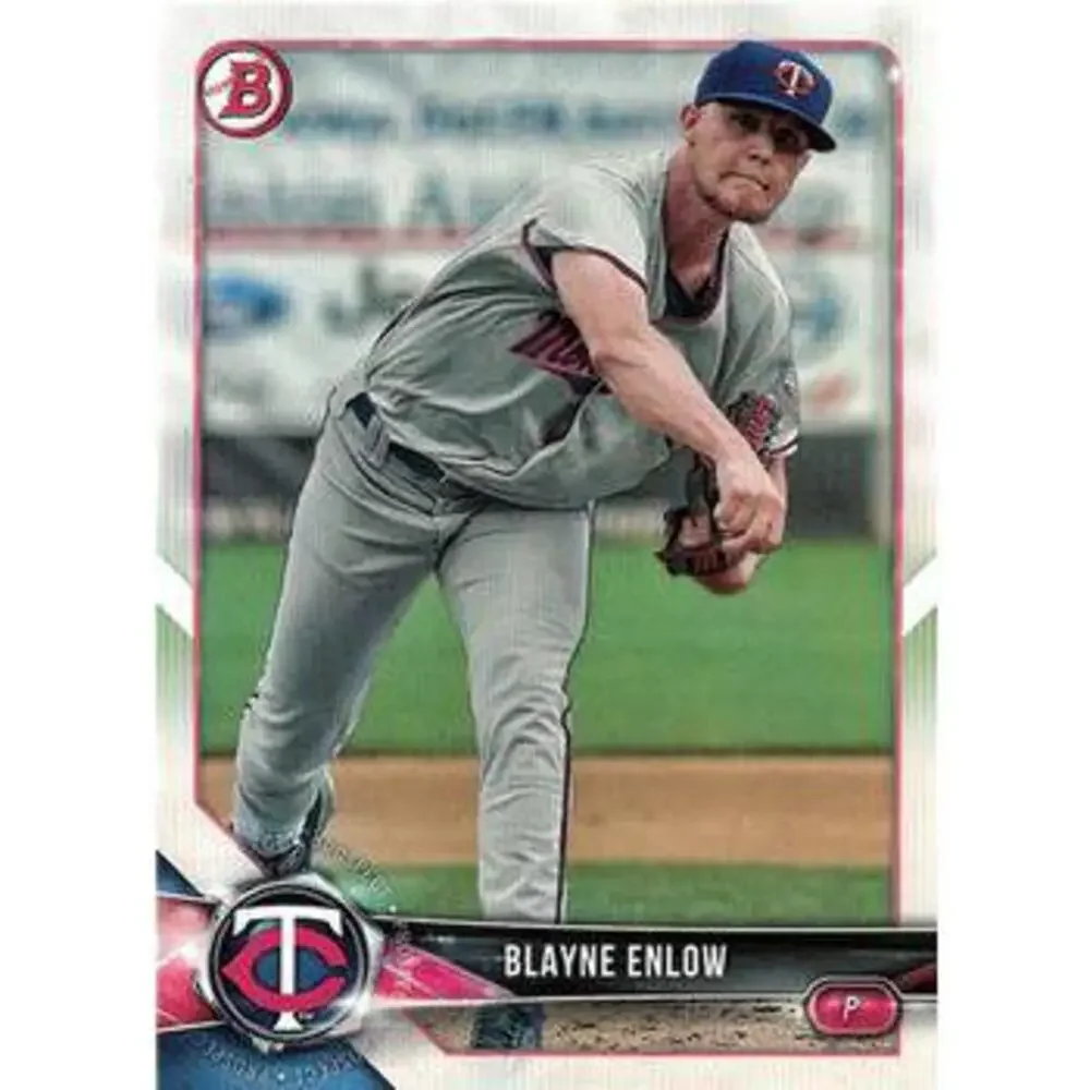 2018 Bowman Draft Blayne Enlow BD-10 Minnesota Twins